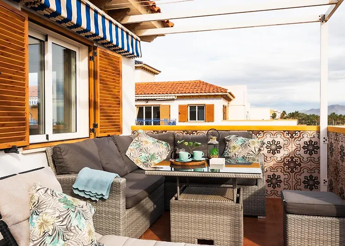 Atico De Lujo En Primera Linea 2 Balcones Con Vistas Al Mar, Vera Playa